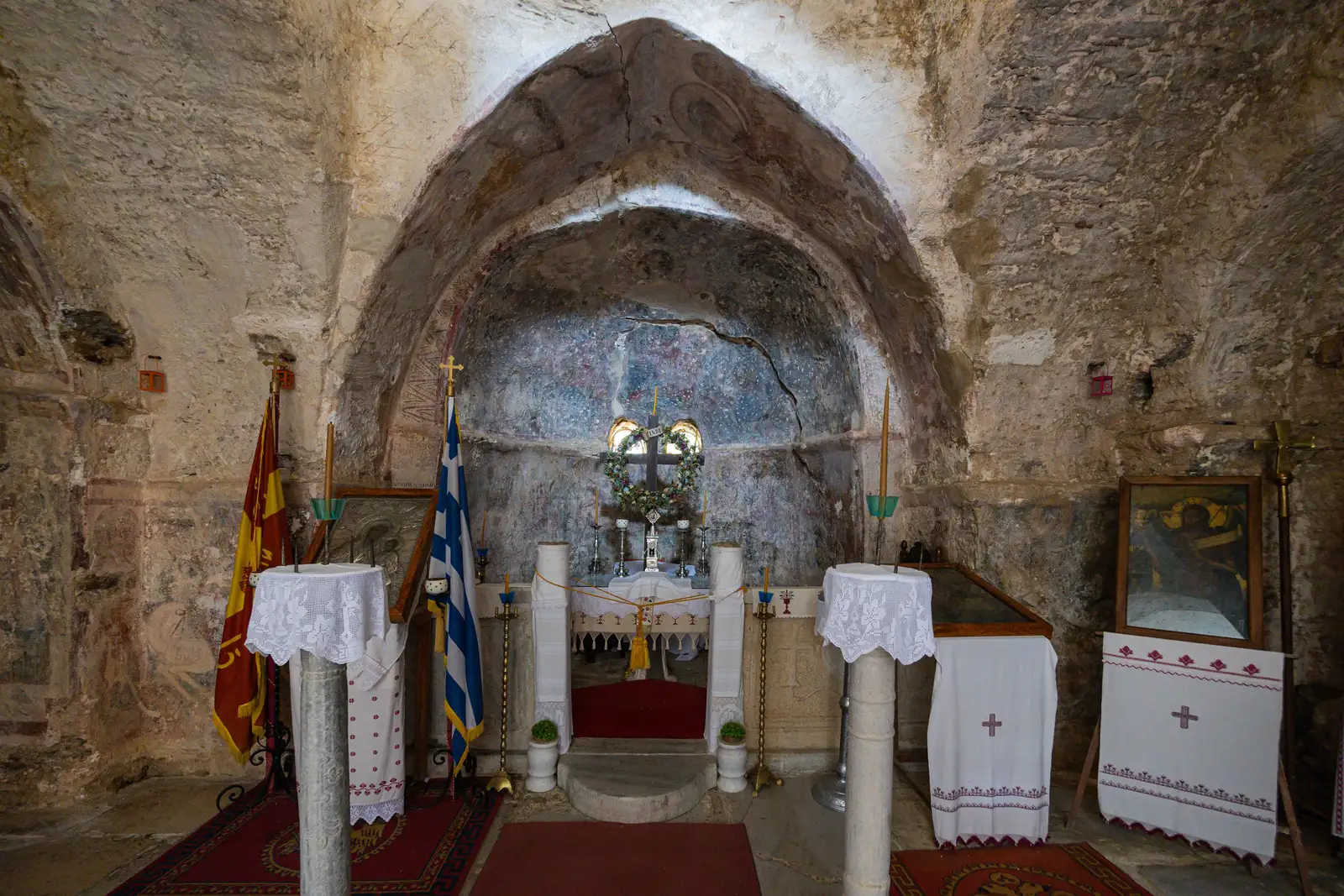 Holy Paleochristian Church of Panagia Drosiani (6th c.)